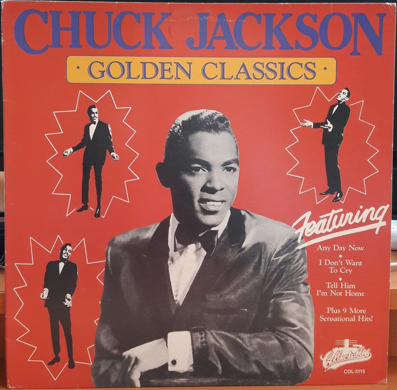 CHUCK JACKSON - GOLDEN CLASSICS (1988) - PLAK 2.EL