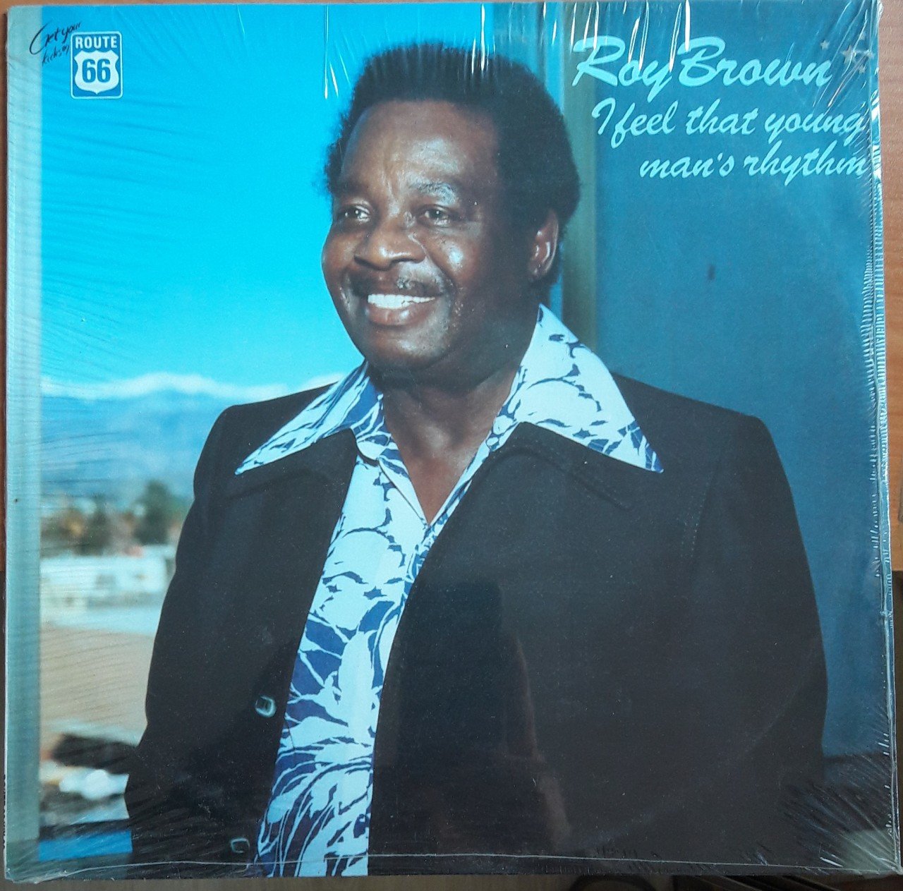 ROY BROWN - I FEEL THAT YOUNG MAN'S RHYTHM - DÖNEM BASKISI PLAK SIFIR