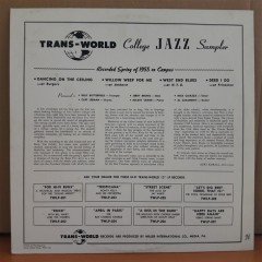 COLLEGE JAZZ SAMPLER - LP 2.EL PLAK