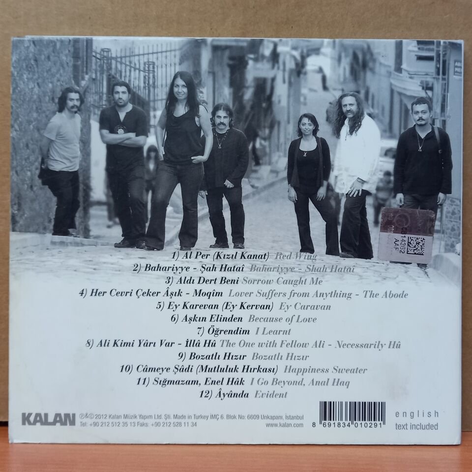 CAVİT MURTEZAOĞLU & FERYAL ÖNEY - TEBRİZ'DEN TOROS'A (2012) - CD İMZALI 2.EL