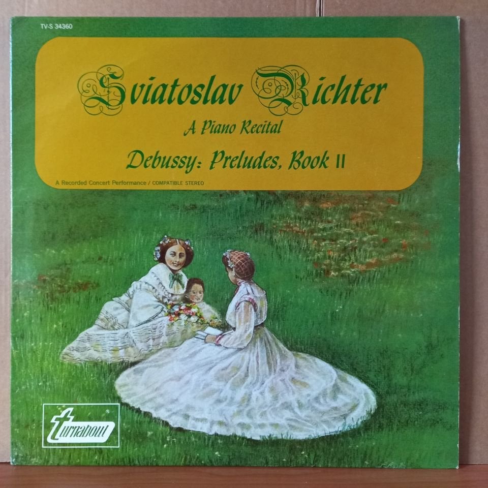SVIATOSLAV RICHTER / DEBUSSY: RELUDES, BOOK II - LP 2.EL PLAK