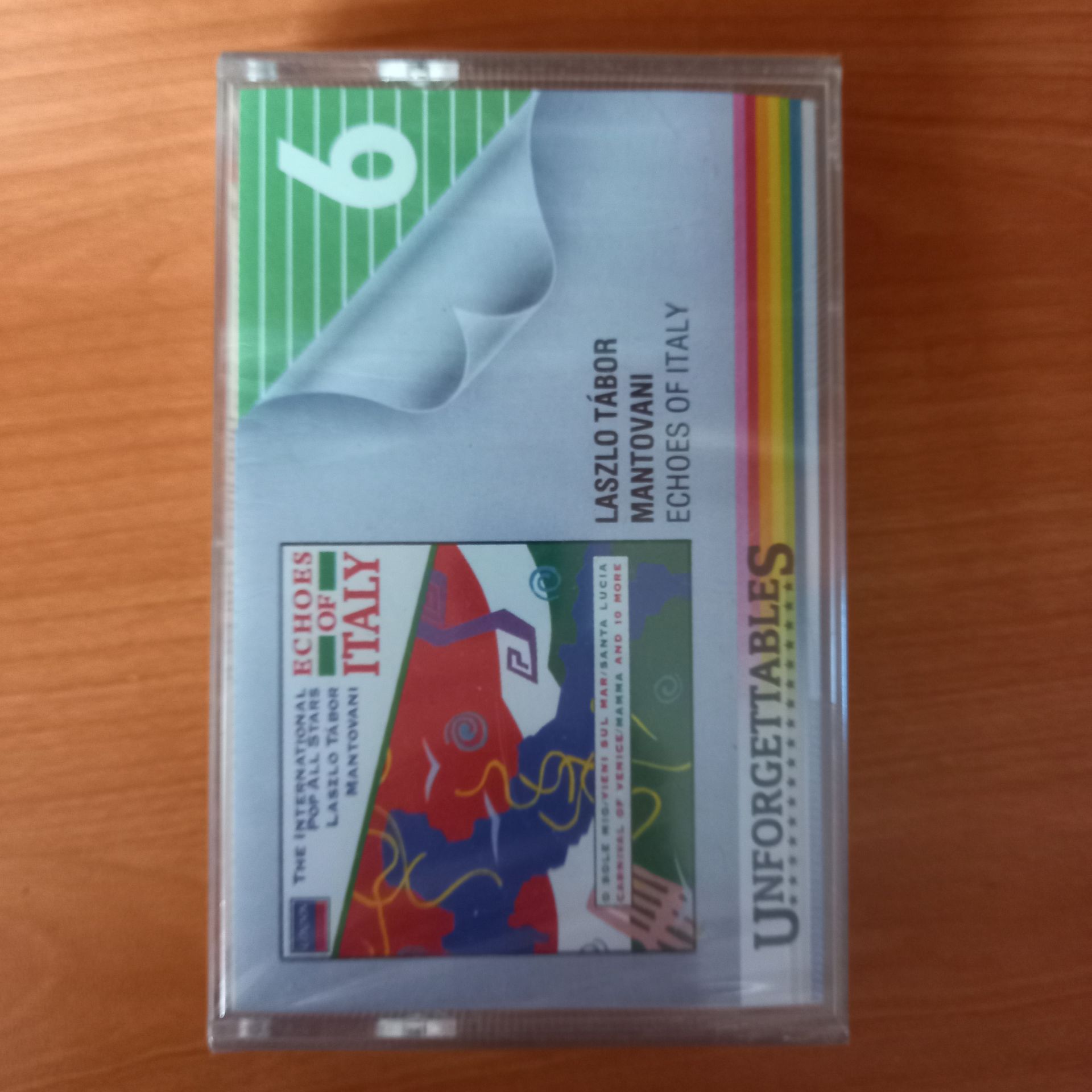 ECHOES OF ITALY / UNFORGETTABLES 6 (1988) - KASET AMBALAJINDA SIFIR