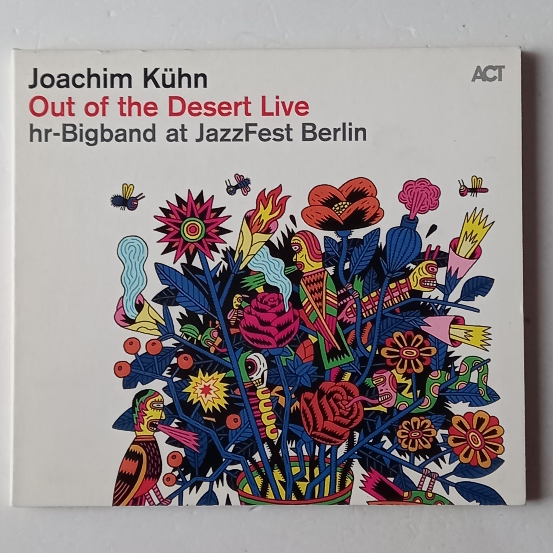 JOACHIM KÜHN TRIO & HR-BIGBAND – OUT OF THE DESERT LIVE AT JAZZFEST BERLIN (2011) - CD DIGIPAK 2.EL