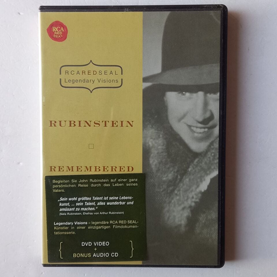 RUBINSTEIN - REMEMBERED - DVD 2.EL