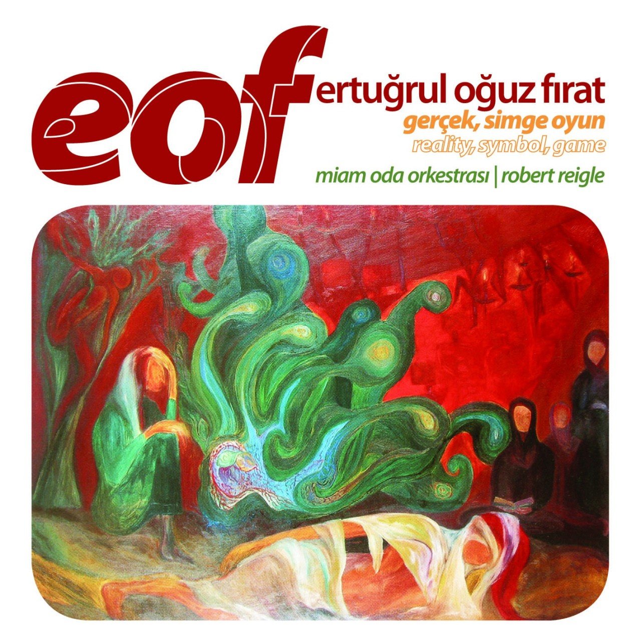 ERTUĞRUL OĞUZ FIRAT (EOF): GERÇEK, SİMGE, OYUN, MİAM ODA TOPLULUĞU, ROBERT REIGLE (2007) - CD SIFIR