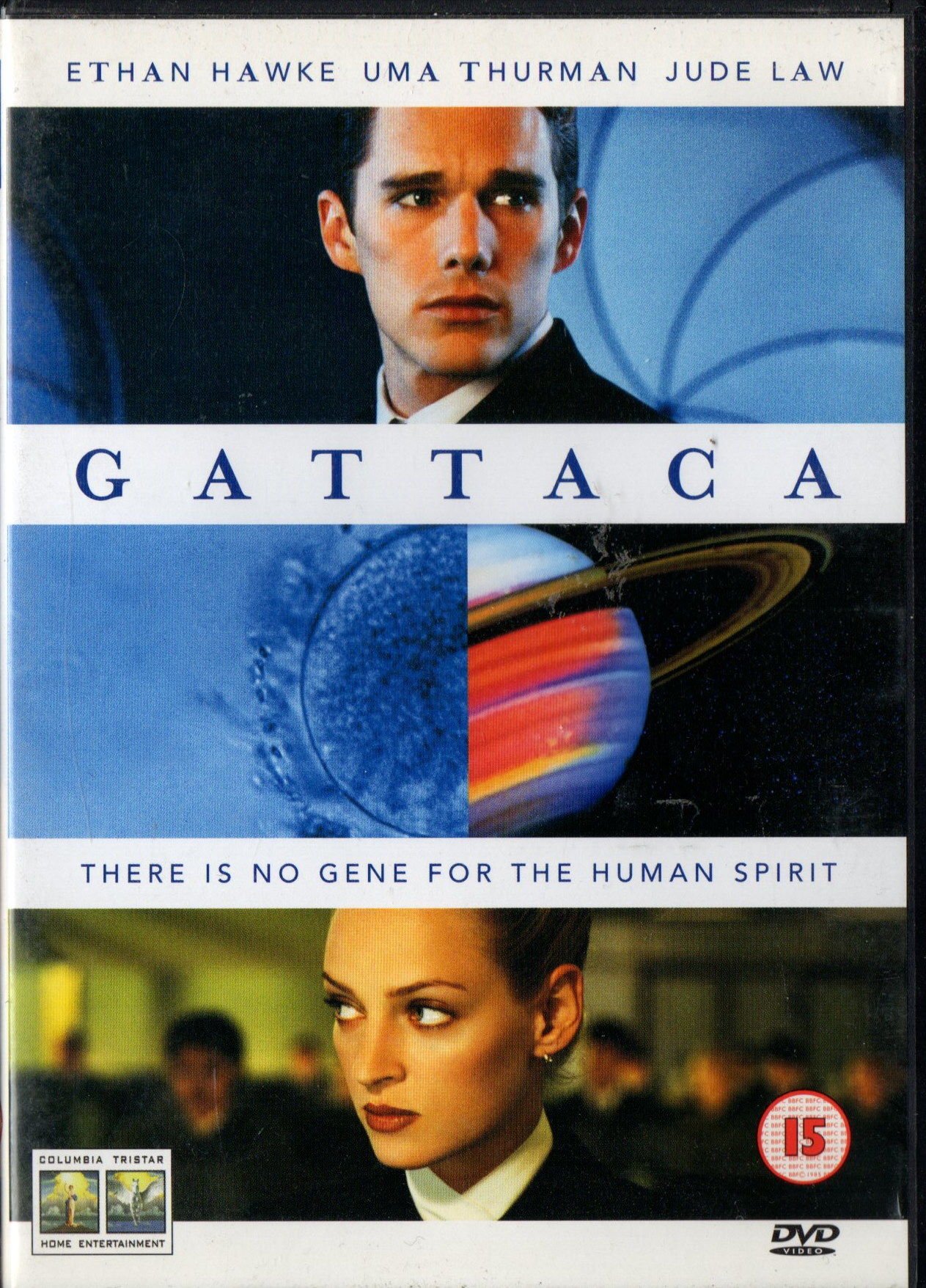 GATTACA - ETHAN HAWKE, UMA THURMAN, JUDE LAW - DVD 2.EL