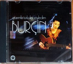 BURÇİN - GİTARIMLA TÜRKÜLER SÖYLEDİM (2001) CD 2.EL