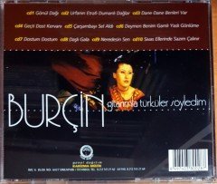 BURÇİN - GİTARIMLA TÜRKÜLER SÖYLEDİM (2001) CD 2.EL