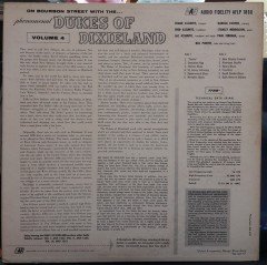 ON BURBON STREET WITH THE DUKES OF DIXIELAND VOLUME 4 - PLAK 2.EL