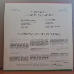 MANTOVANI - CHRISTMAS CAROLS - LP 2.EL PLAK