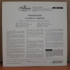 WESTMINSTER CLASSICAL SAMPLER - LP 2.EL PLAK