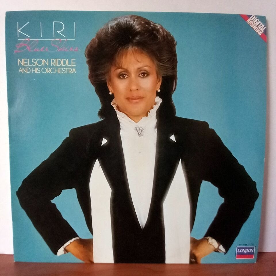 KIRI TE KANAWA / NELSON RIDDLE AND HIS ORCHESTRA – BLUE SKIES (1985) - LP 2.EL PLAK
