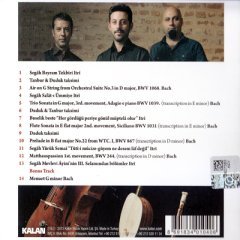 ERTAN TEKİN MURAT AYDEMİR ÇAĞ ERÇAĞ - ITRİ & BACH (2013) - CD KALAN MÜZİK SIFIR