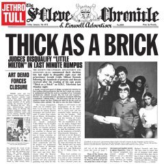 JETHRO TULL - THICK AS A BRICK (1972) - LP 2015 180GR STEVEN WILSON EDITION SFR