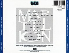 MARILLION - HOLIDAYS IN EDEN (1991) - CD 2.EL