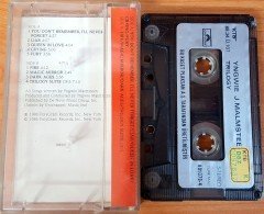YNGWIE MALMSTEEN - TRILOGY (1988) PLAKSAN CASSETTE MADE IN TURKEY ''USED'' PAPER LABEL