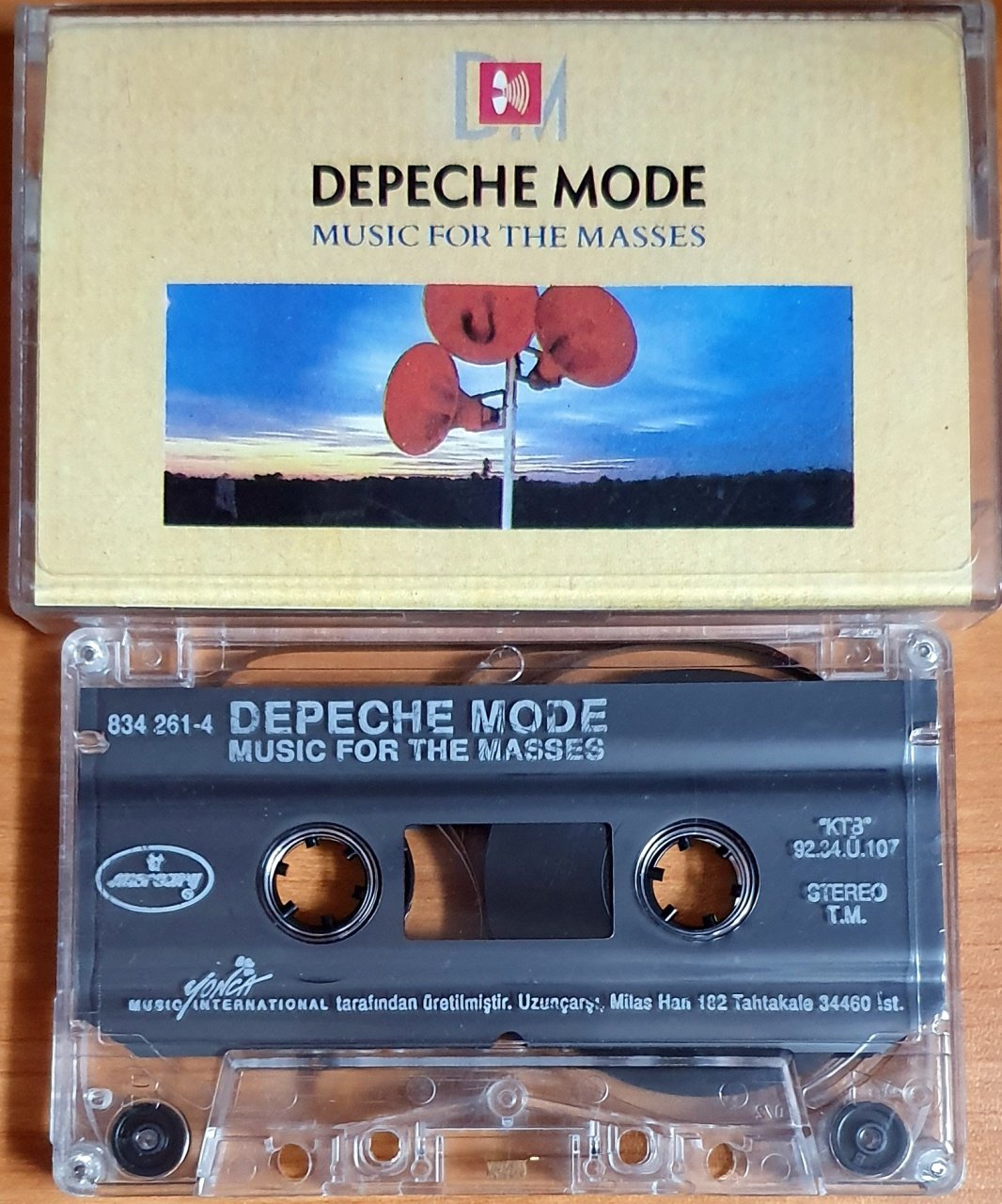 DEPECHE MODE - MUSIC FOR THE MASSES (1992) - KASET YONCA 2.EL