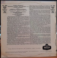 GERSHWIN: RHAPSODY IN BLUE, CONCERTO IN F, MANTOVANI - PLAK 2.EL
