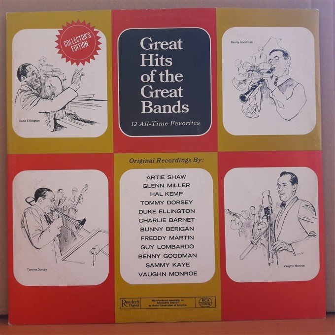 GREAT HITS OF THE GREAT BANDS (1969) - LP 2.EL PLAK