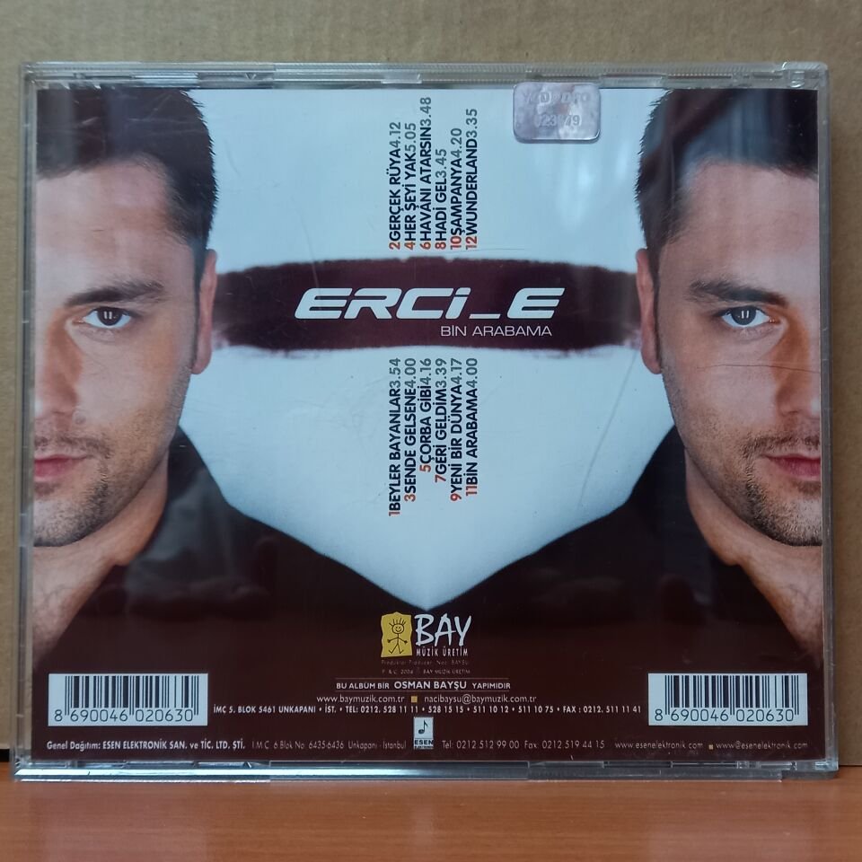 ERCİ-E - BİN ARABAMA (2004) - CD 2.EL