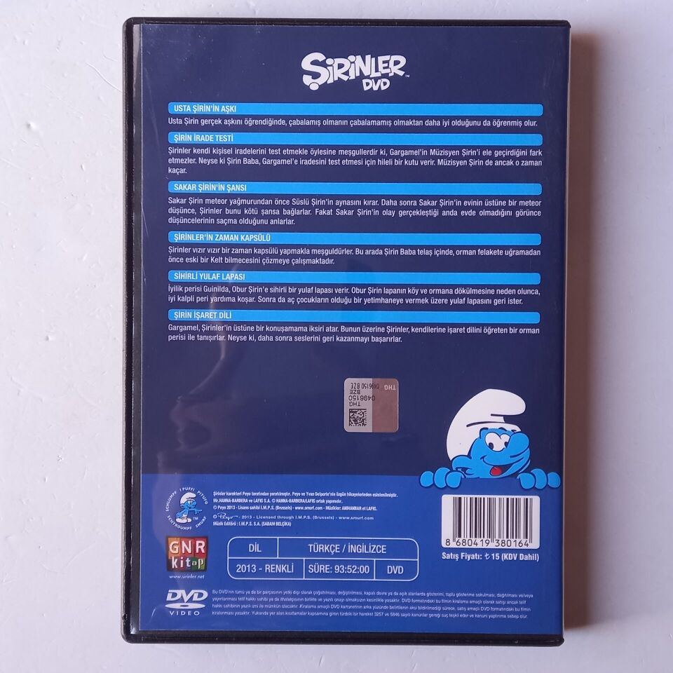 ŞİRİNLER - SAHTE ŞİRİNE - DVD 2.EL