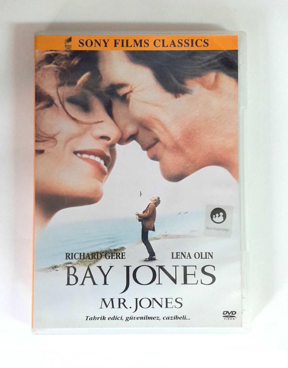 BAY JONES MR. JONES RICHARD GERE DVD 2.EL