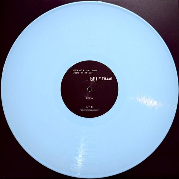 BILLIE EILISH - WHEN WE ALL FALL ASLEEP, WHERE DO WE GO? (2019) - LP 2026 BABY BLUE COLOURED EDITION SIFIR PLAK