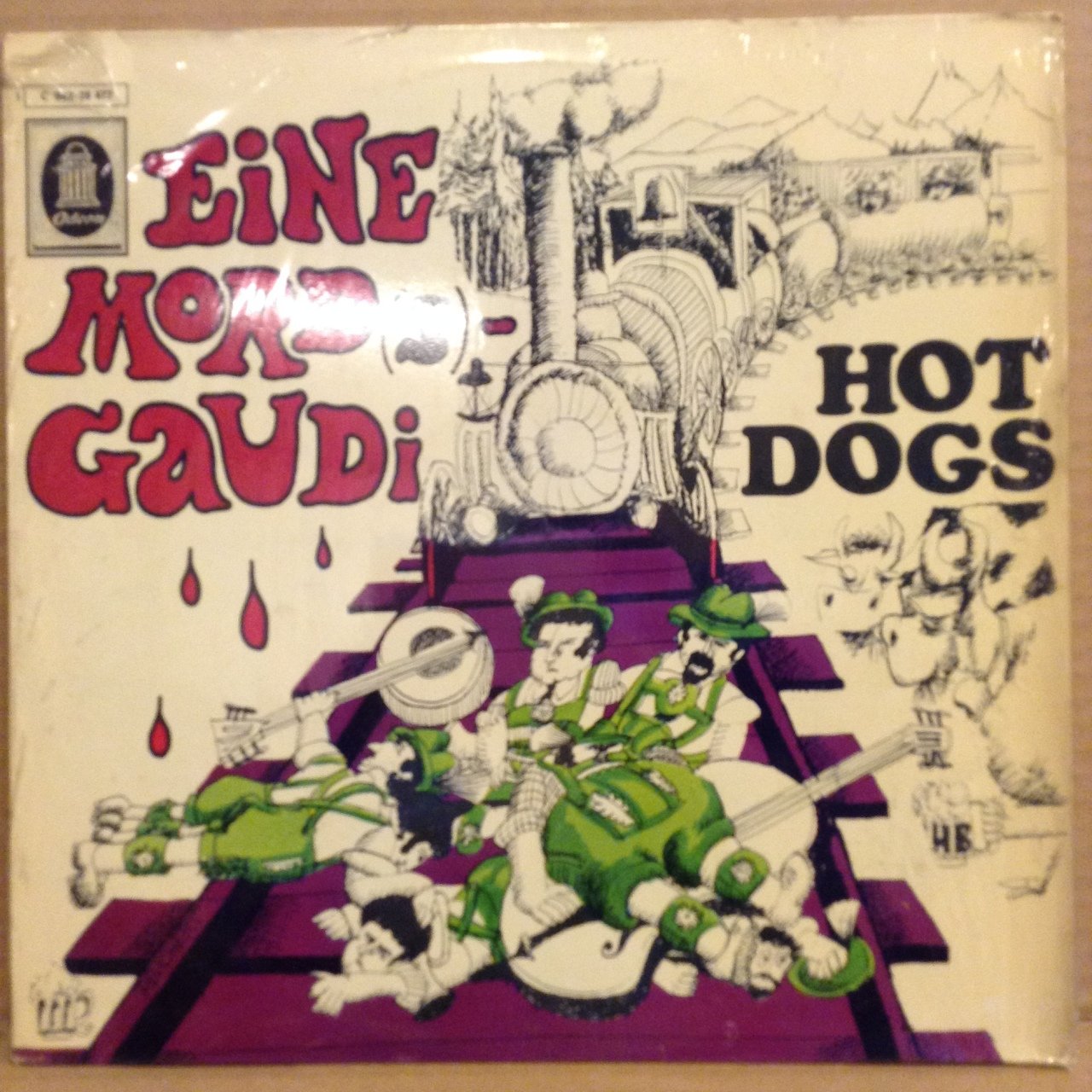 HOT DOGS IV - EINE MORD(S)GAUDI  DIXIELAND LP 2.EL PLAK