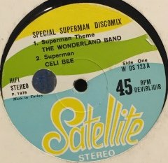 SPECIAL SUPERMAN DISCOMIX 1979 12'' MAXISINGLE CKB LILAC NATION CELI BEE