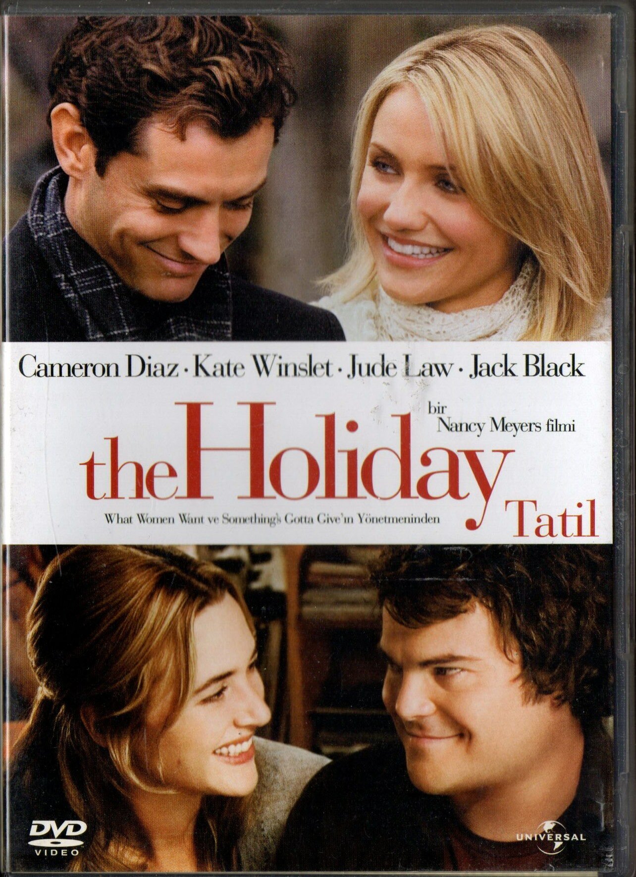 THE HOLIDAY - TATİL - CAMERON DIAZ - JACK BLACK - DVD 2.EL