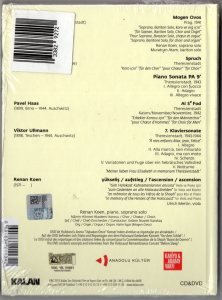 RENAN KOEN - HOLOKOST'U ANMA ''UYKUDAN ÖNCE'' (2015) - CD+DVD SIFIR