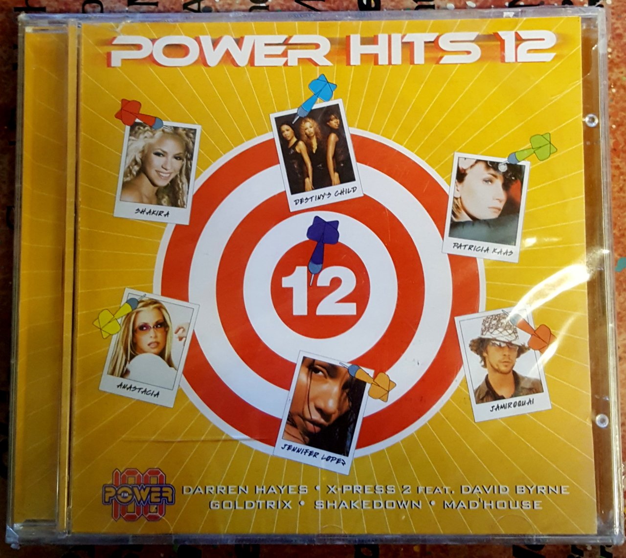 POWER HITS 12 - SHAKIRA DANY BRILLANT ANASTACIA JAMIROQUAI DESTINY'S CHILD - CD SIFIR