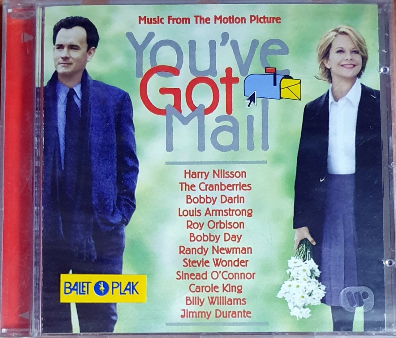 YOU'VE GOT MAIL SOUNDTRACK / HARRY NILSSON, THE CRANBERRIES, BOBBY DAY, CAROLE KING, ROY ORBISON, LOIS ARMSTRONG (1998) - CD SIFIR