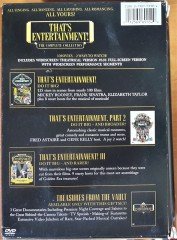 THAT'S ENTERTAINMENT! - 4DVD 2.EL 1. BÖLGE TR ALTYAZI YOKTUR