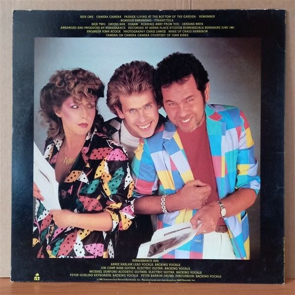 RENAISSANCE – CAMERA CAMERA (1981) - LP 2.EL PLAK