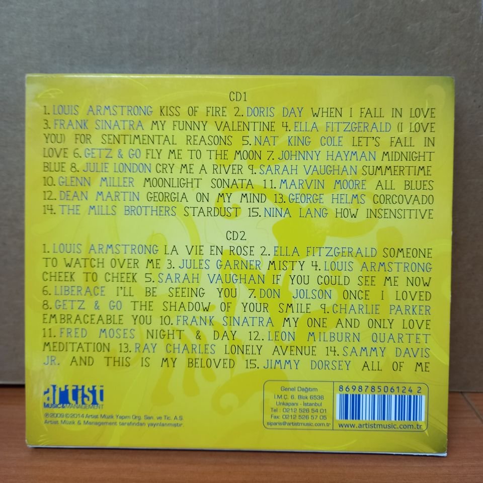 CAZ DENİNCE AKLA GELENLER - USTALARA SAYGI / LOUIS ARMSTRONG, DORIS DAY, FRANK SINATRA (2009) - 2CD 2.EL