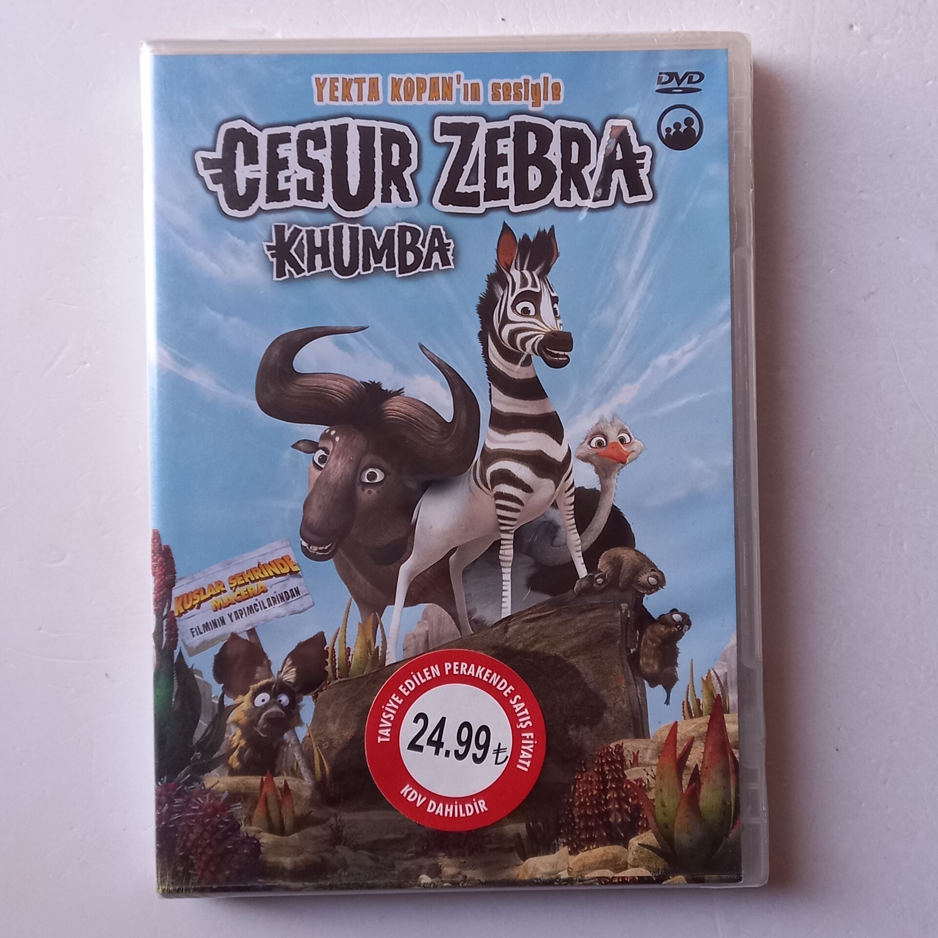 CESUR ZEBRA KHUMBA - DVD AMBALAJINDA SIFIR