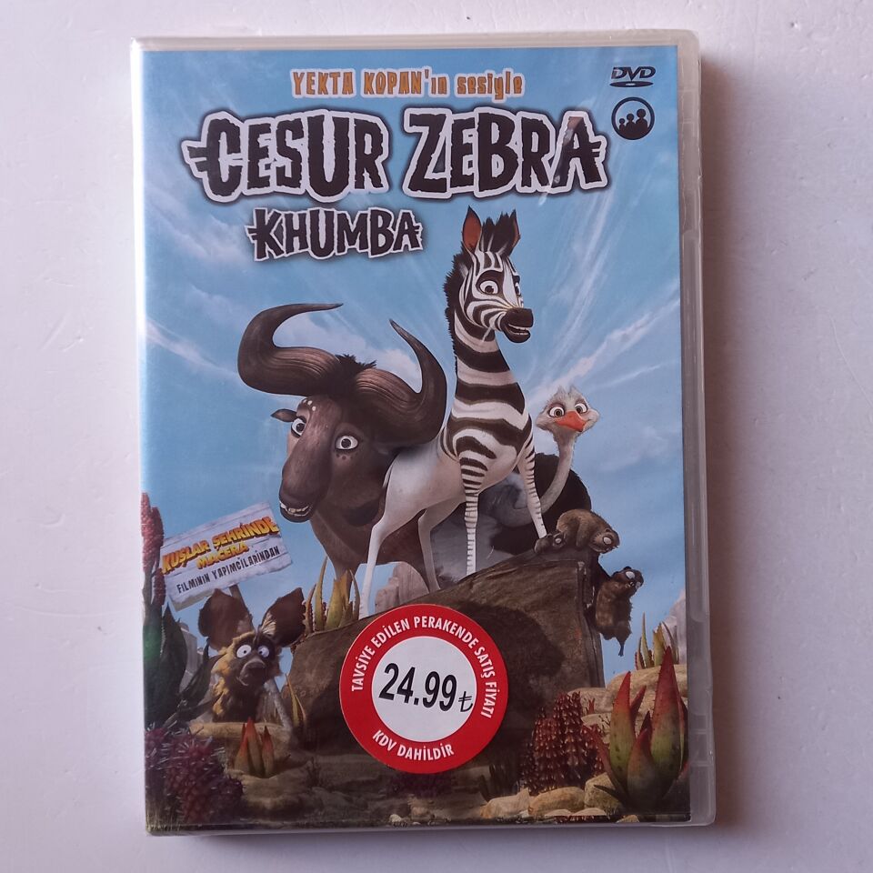 CESUR ZEBRA KHUMBA - DVD AMBALAJINDA SIFIR