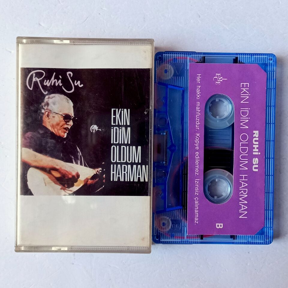 RUHİ SU – EKİN İDİM OLDUM HARMAN (1987) - KASET 2.EL