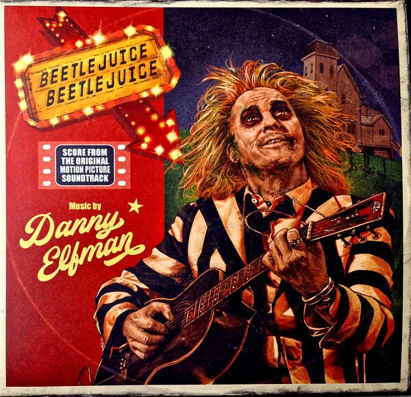 BEETLEJUICE BEETLEJUICE - SCORE FROM SOUNDTRACK / DANNY ELFMAN (2024) - LP 2025 COLOURED EDITION SIFIR PLAK