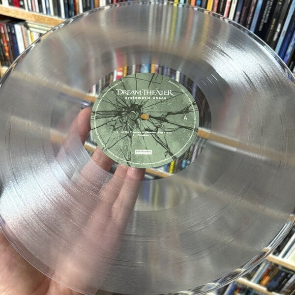 DREAM THEATER - SYSTEMATIC CHAOS (2007) - 2LP 2025 CLEAR VINYL EDITION SIFIR PLAK