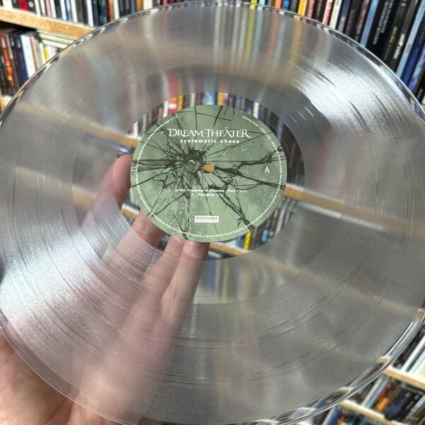 DREAM THEATER - SYSTEMATIC CHAOS (2007) - 2LP 2025 CLEAR VINYL EDITION SIFIR PLAK