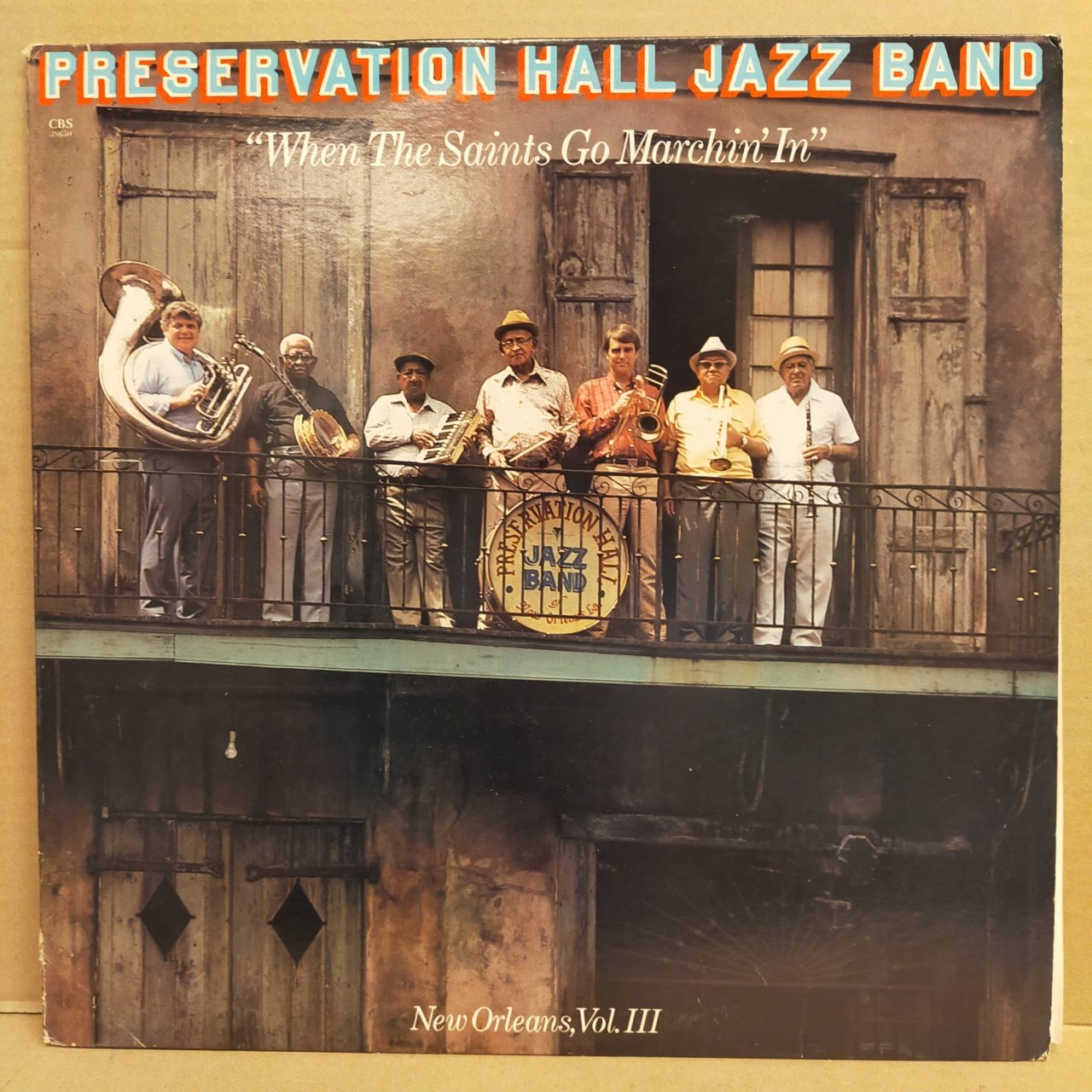 PRESERVATION HALL JAZZ BAND - WHEN THE SAINTS GO MARCHIN' IN (1983) - LP DIXIELAND 2.EL PLAK