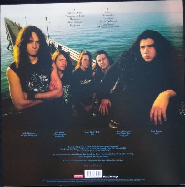 DEFIANCE - VOID TERRA FIRMA (1990) - TRASH METAL LP 2023 LIMITED EDITION COLORED SIFIR PLAK