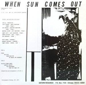 SUN RA & HIS MYTH SCIENCE ARKESTRA – WHEN SUN COMES OUT (1963) LP SIFIR PLAK