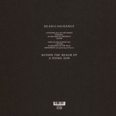 DEAD CAN DANCE - WITHIN THE REALM OF A DYING SUN (1987) - PLAK SIFIR