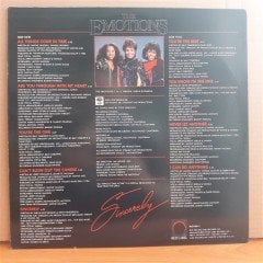 THE EMOTIONS - SINCERELY (1984) - LP 2.EL PLAK