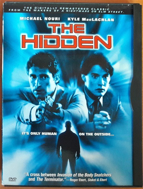 THE HIDDEN - MICHAEL NOURI - KYLE MacLACHLAN - SNAP CASE DVD 2.EL 1. BÖLGE TR ALTYAZI YOKTUR