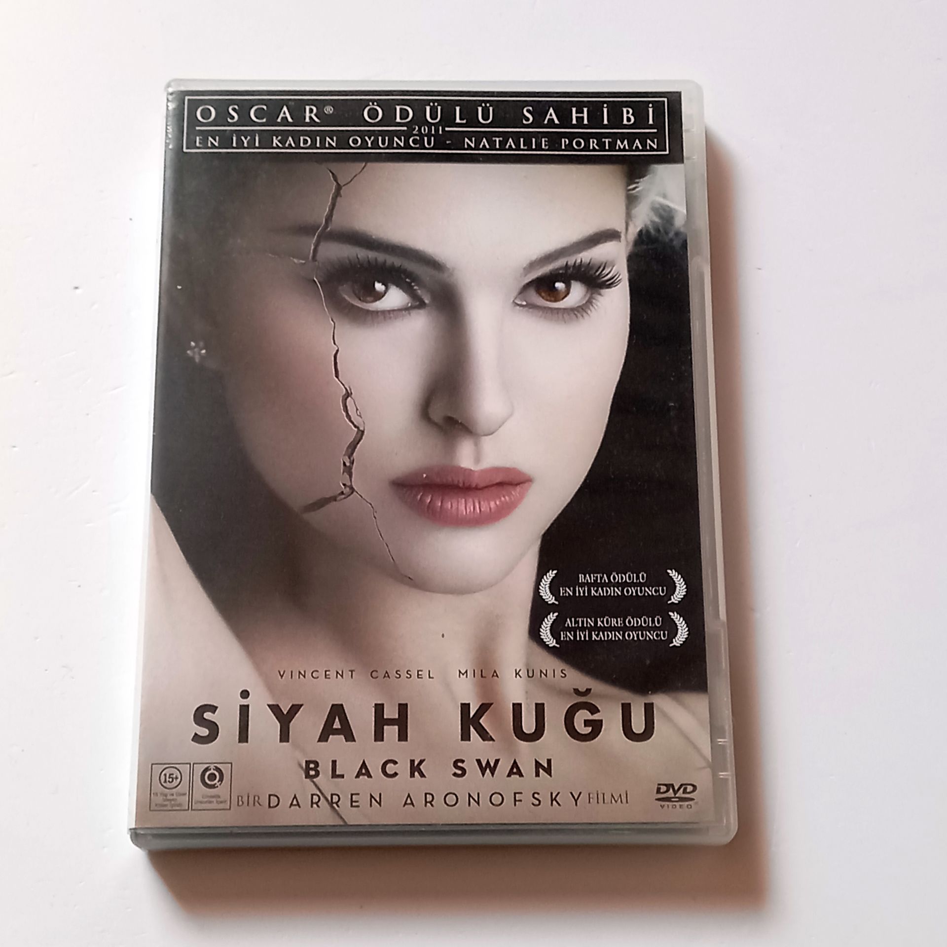 SİYAH KUĞU / BLACK SWAN - NATALIE PORTMAN, VINCENT CASSEL, MILA KUNIS - DARREN ARONOFSKY  - DVD 2.EL