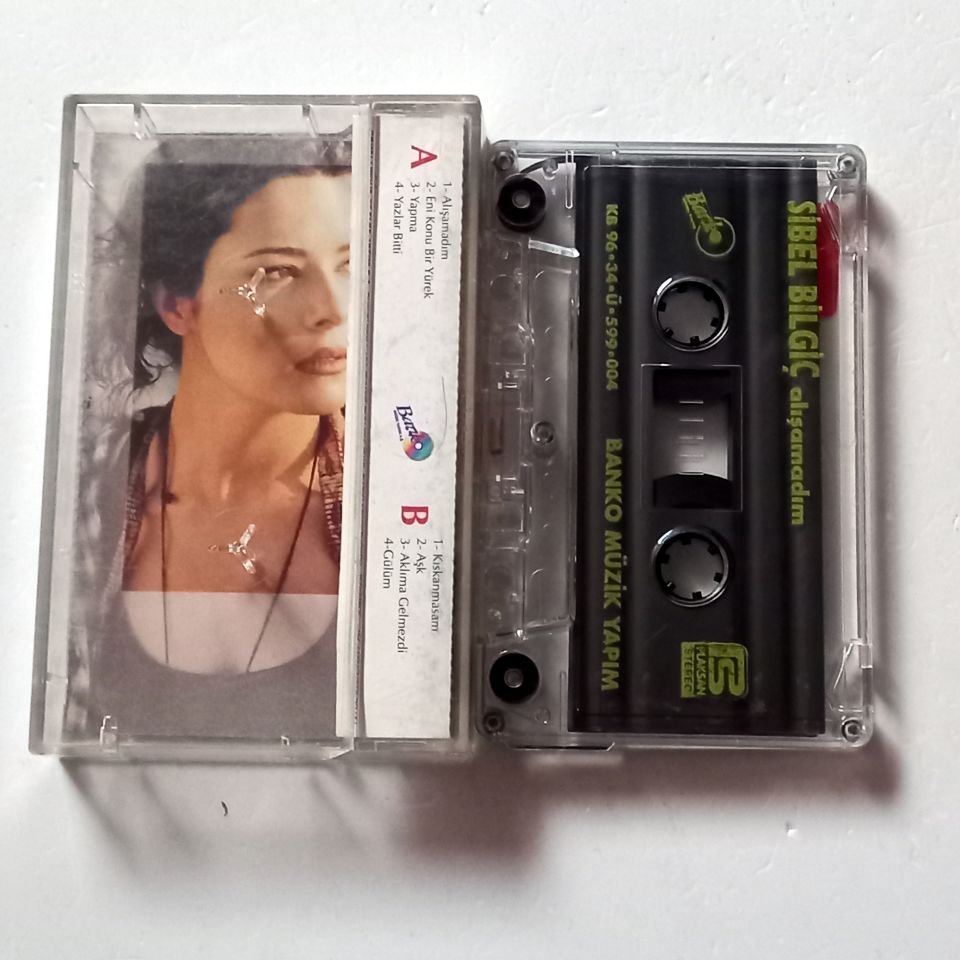 SİBEL BİLGİÇ - ALIŞAMADIM (1996)  - KASET 2.EL
